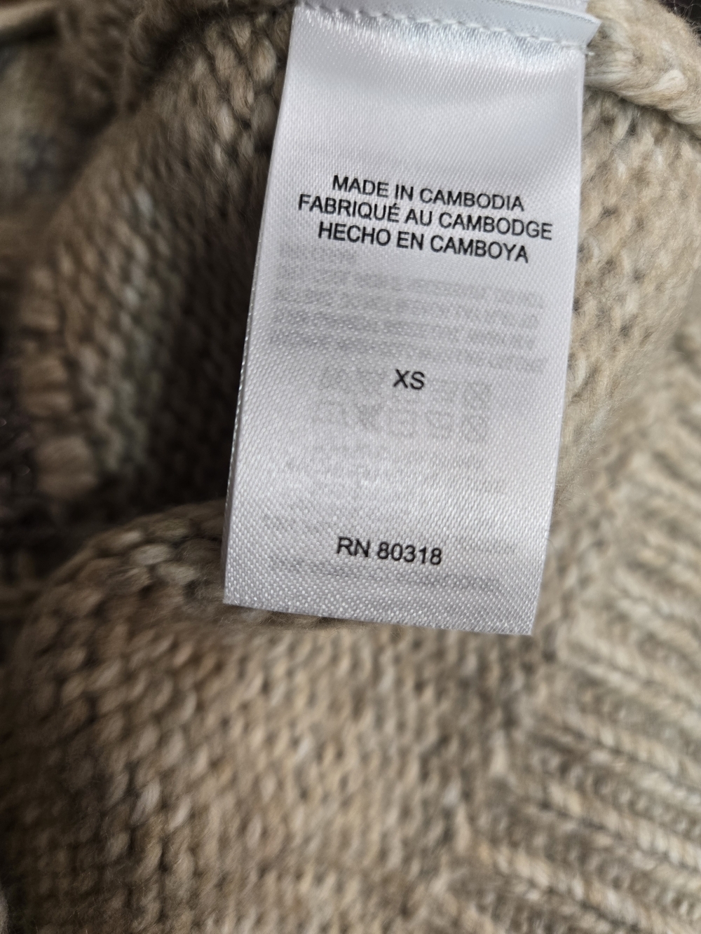 Lucky Brand Fair Isle Turtleneck Sweater in Beige and Cream - Picture 11 of 11